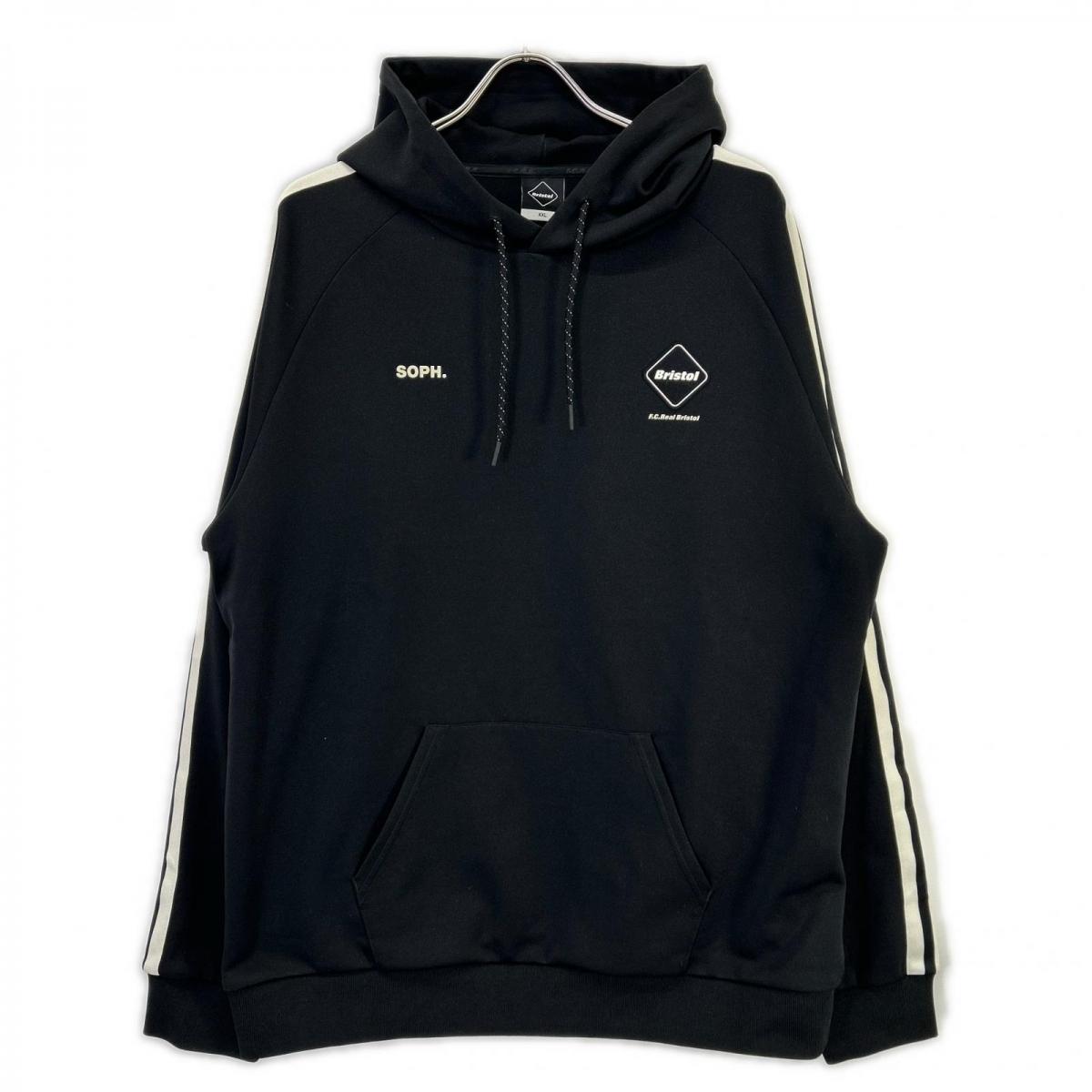 FCRB 25年 FCRB-252082 ブラック TRAINING TRACK HOODIE 最新の買取相場ご紹介