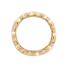 ホーセンブースはこういうモデルが人気です!k18トライリンクリング定番のトライリンクをk18で作ったアイテムです。リングでありながら非常にインパクトのあるデザインで人気があります。