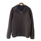 エルメスなら使用感が強くても買取れます！エルメスカシミヤ100％ハーフジップリバーシブルセーター