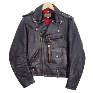 ブコ J-21 タンニン鞣し ホースハイド サイドレース ライダース 買取相場例です