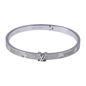 ルイヴィトン 750 ダイヤ アンプラントLV バングル 買取相場例です