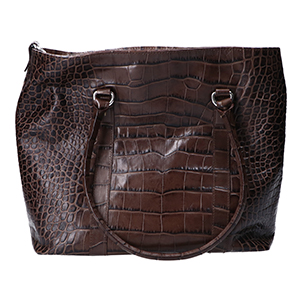 ザネラート NEW BACARIN クロコ型押レザー トートバッグ 買取相場例です