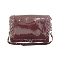 シャネル 18番台 ボーイシャネル パテント ショルダーバッグ 買取相場例です