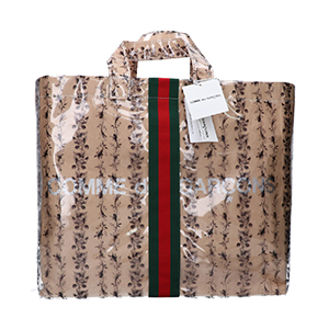 グッチ×コムデギャルソン ローズプリント PVC トートバッグ 買取相場例です