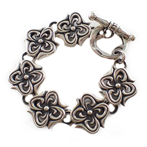 シンズスカルプチャー SV925 Sクロス ブレスレット 買取相場例です