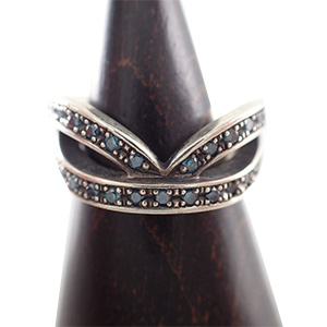 シンズスカルプチャー インヴィジブルハート リング リング 買取相場例です