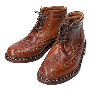 ハインリッヒディンケラッカー 4397 Buda フルブローグブーツ 買取相場例です