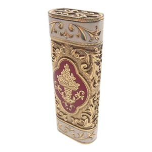 カルティエ×ロイキング装飾 ガスライター 買取相場例です