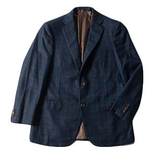 ベルベスト チェック G2200S ウールカシミヤ ジャケット 買取相場例です