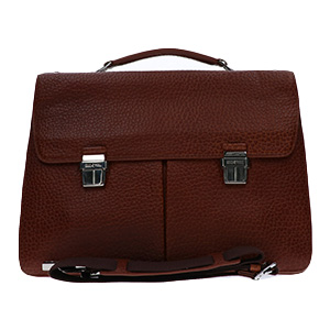 ゴールドファイル シボ革フラップ 2WAYショルダーブリーフケース 買取相場例です