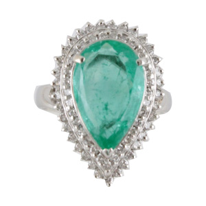 PT950 3.29ct エメラルド リング 買取相場例です