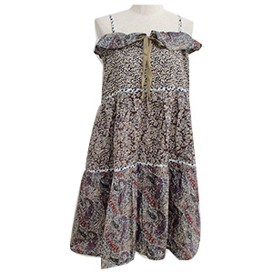 ハグオーワー クロス&クロス フラワープリント キャミソールワンピ 買取相場例です