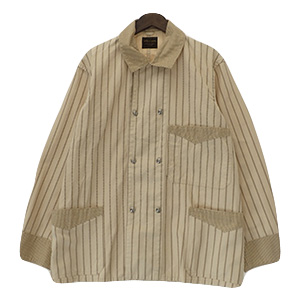 グラッドハンド ストライプ エンパイアグラッドカバーオール 買取相場例です