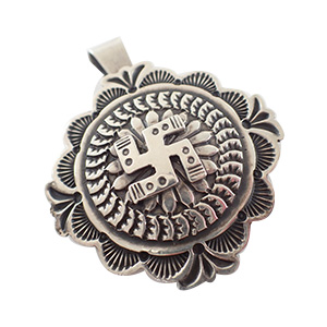 サンシャインリーブス スワスティカ卍スタンプワーク ペンダントトップ 買取相場例です