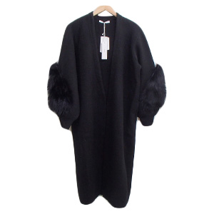 アンスリード ストゥディオス限定 スリーブファーニットカーディガン 買取相場例です