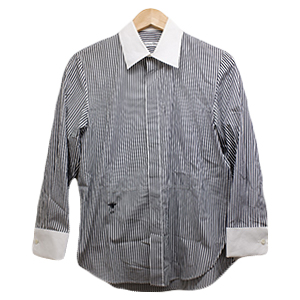 クリスチャンディオール ストライプ BEE刺繍 クレリックシャツ 買取相場例です