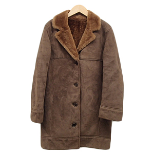 ロエベ ブラウン 羊革ムートンコート 買取相場例です