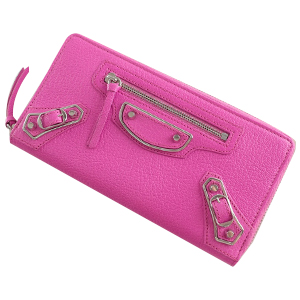 バレンシアガ クラシック メタリック エッジ コンチネンタル長財布 買取相場例です