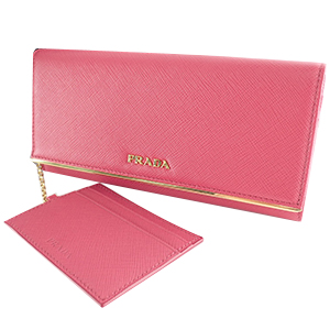 プラダ 1MH132 サフィアーノ メタル 長財布 買取相場例です