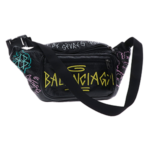 バレンシアガ エクスプローラー グラフィティプリント ウエストバッグ 買取相場例です