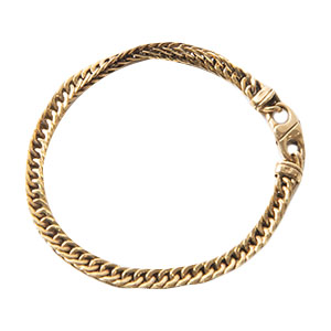 バレステラ 750YG チェーンブレスレット 買取相場例です