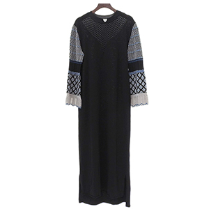 マメ MM19AW-KN722 DRESS ボタニカル ニット ワンピース 買取相場例です
