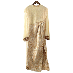 マメ MM22SS-DR002 フローラルジ ャガードドレス 買取相場例です