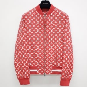 ルイヴィトン×シュプリーム モノグラム レザー ベースボールジャケット 買取相場例です