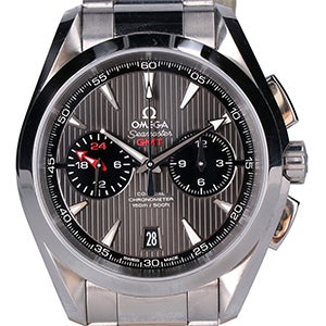 オメガ 231.10.43.52.06.001 シーマスター アクアテラGMT 買取相場例です