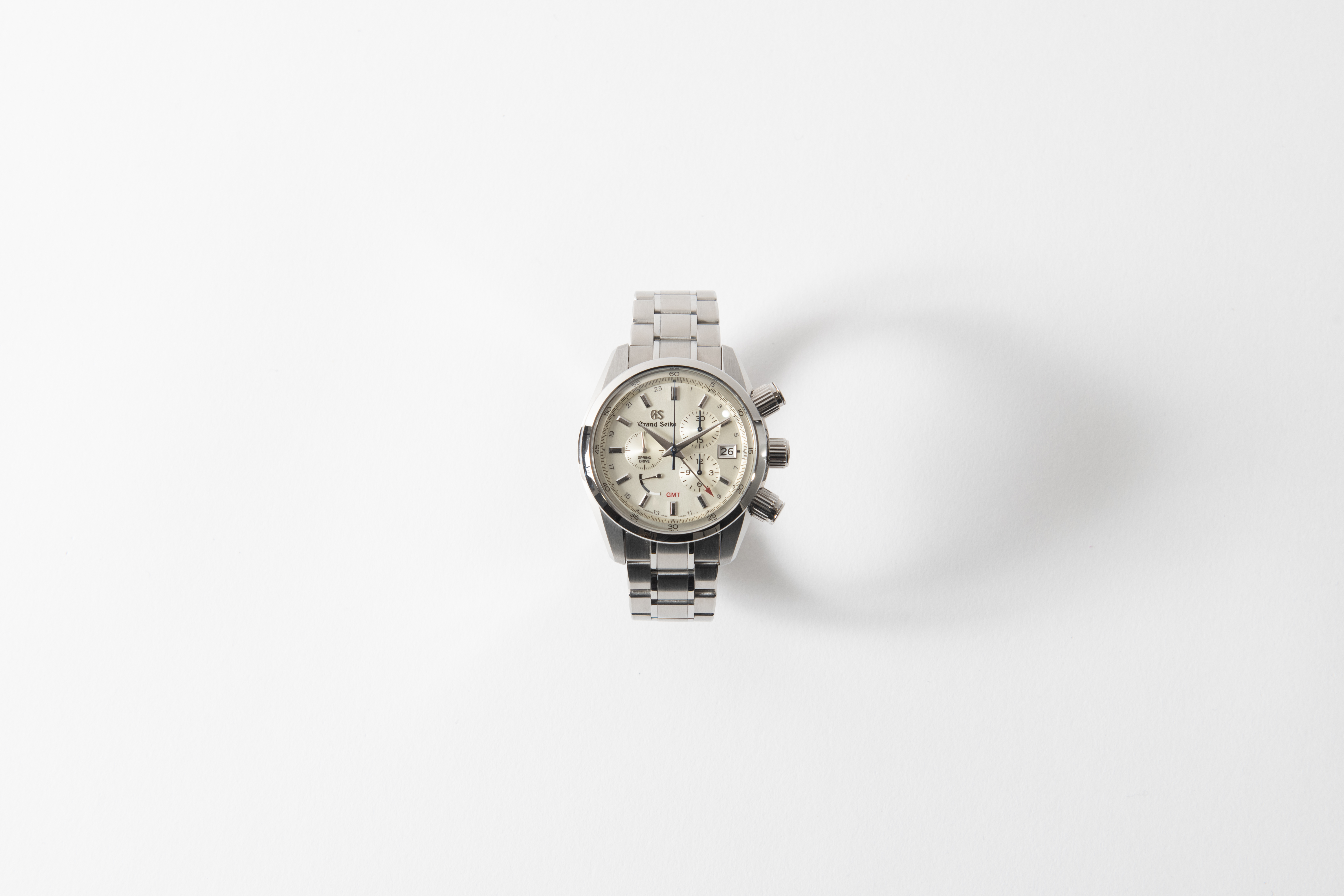 グランドセイコー セラミック SBGC201 スポーツコレクション クロノグラフ GMT 自動巻き 腕時計