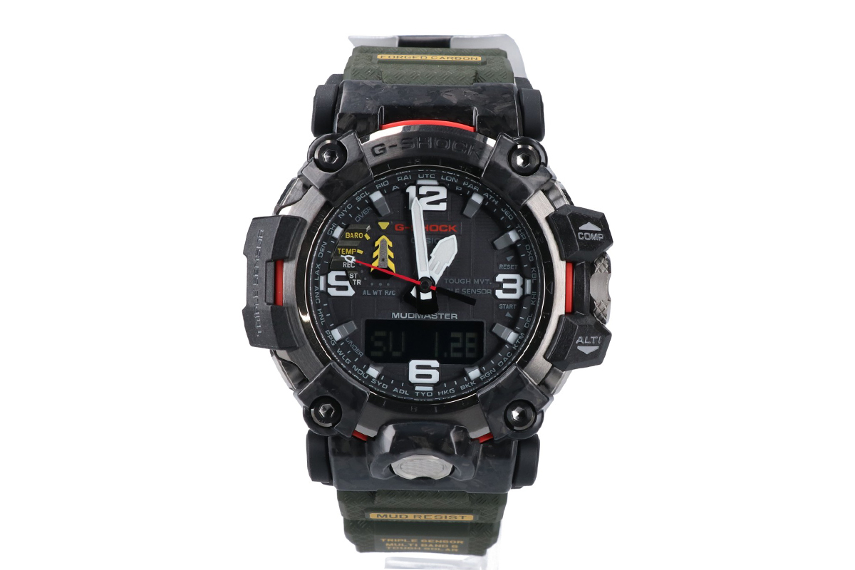 G-SHOCK ジーショック GWG-2000-1A3JF MUDMASTERマッドマスター タフソーラー電波 アナデジ 腕時計