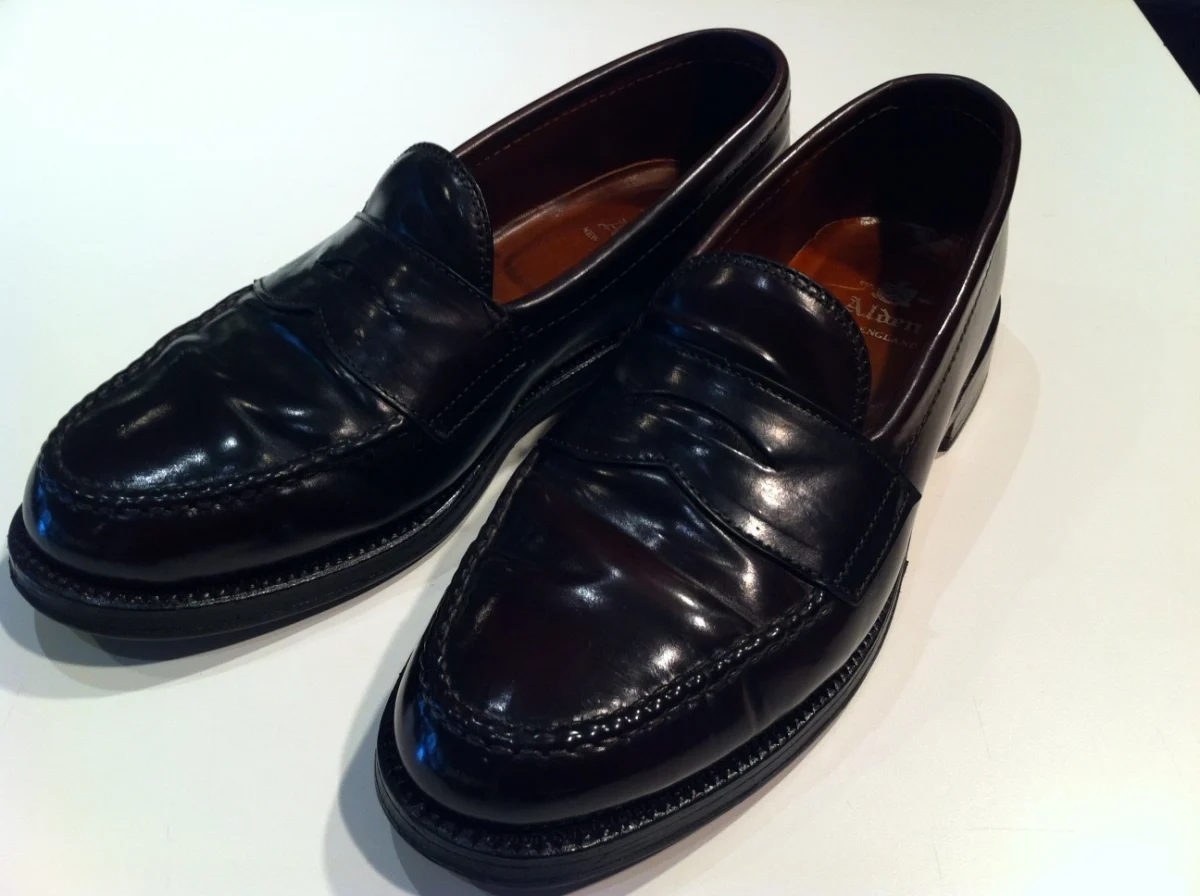 オールデン アバディーンラスト 6845コードバンペニーコインローファー