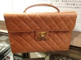 シャネルのシャネル　キャビアスキンブリーフバッグの買取実績です。