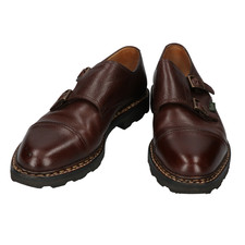 パラブーツ WILLIAM/MARCHE II ダブルモンクストラップシューズ　5 1/2　NOIRE-GR EBENE(ダークブラウン) 買取実績です。