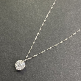 ダイヤモンドのPt850 ダイヤモンド 1.0ct チェーンネックレスの買取実績です。