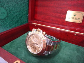 ロレックスの時計の買取実績です。