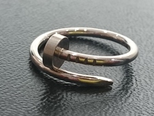 カルティエ 750 ジュストアンクル リング 買取実績です。