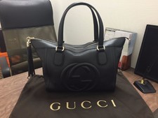 グッチ ソーホー　レザー　トート 買取実績です。