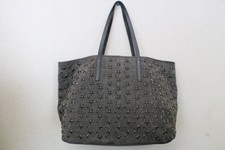ジミーチュウ グレー ラメ入り シルバースタースタッズ トートバッグ 買取実績です。