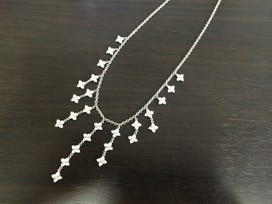 ガラードのダイヤモンドネックレスの買取実績です。