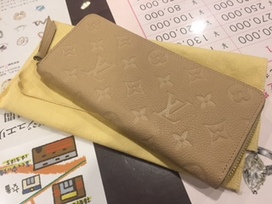 ルイヴィトンのアンプラント　ポルトフォイユ・クレマンスの買取実績です。