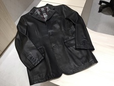 バーバリー 2004年　ラムレザージャケット 買取実績です。