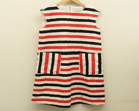 ジェイ&エムデヴィッドソンのボーダーパネル　ノースリーブワンピースの買取実績です。