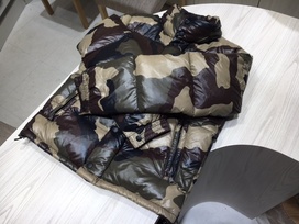 ビームスのビームス別注　モンクレール　エベレスト　カモフラ　ダウンジャケット　の買取実績です。