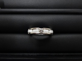 シャネルの1Pウルトラリング※ネーム入りの買取実績です。