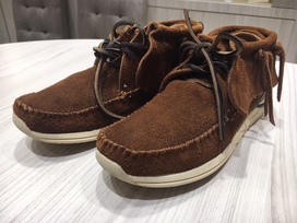 ビズビムのサンドベージュ　FBT　モカシンシューズの買取実績です。