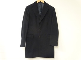 シップスの黒　Valditaro　ロロピアーナ　ウールチェスターコートの買取実績です。