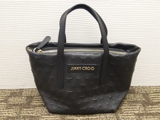 ジミーチュウ スタースタッズ エンボス加工 トートバッグ 買取実績です。