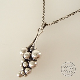 ジョージジェンセンのムーンライトグレープ　スモールネックレスの買取実績です。