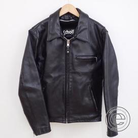 ショットの643 黒 レザーシングルライダースジャケットの買取実績です。